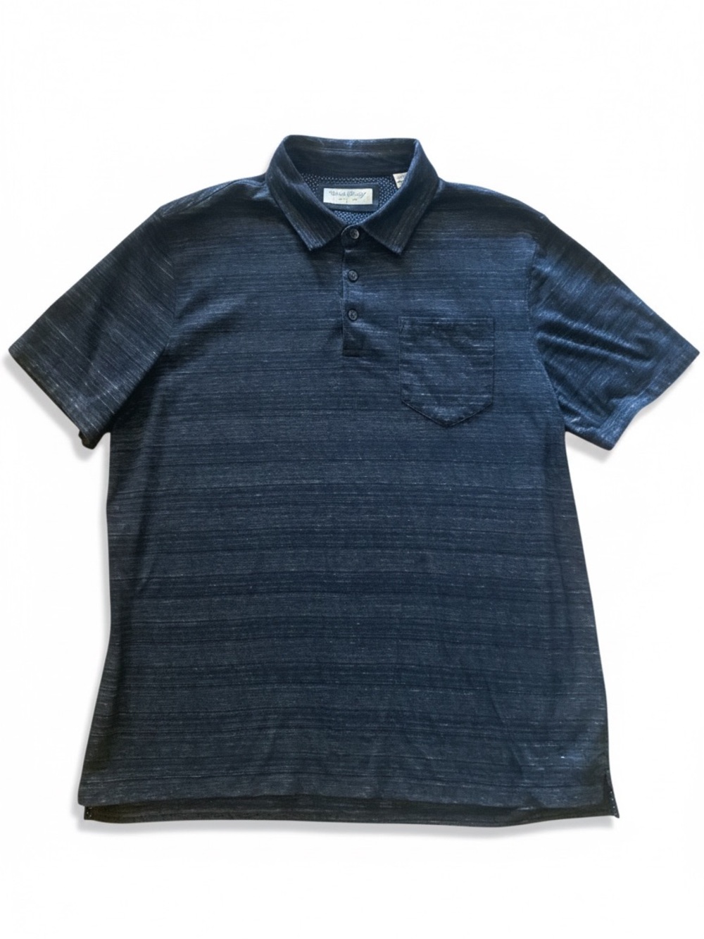 3/$29 English Laundry Men's Heather Gray Black Short-Sleeve Polo